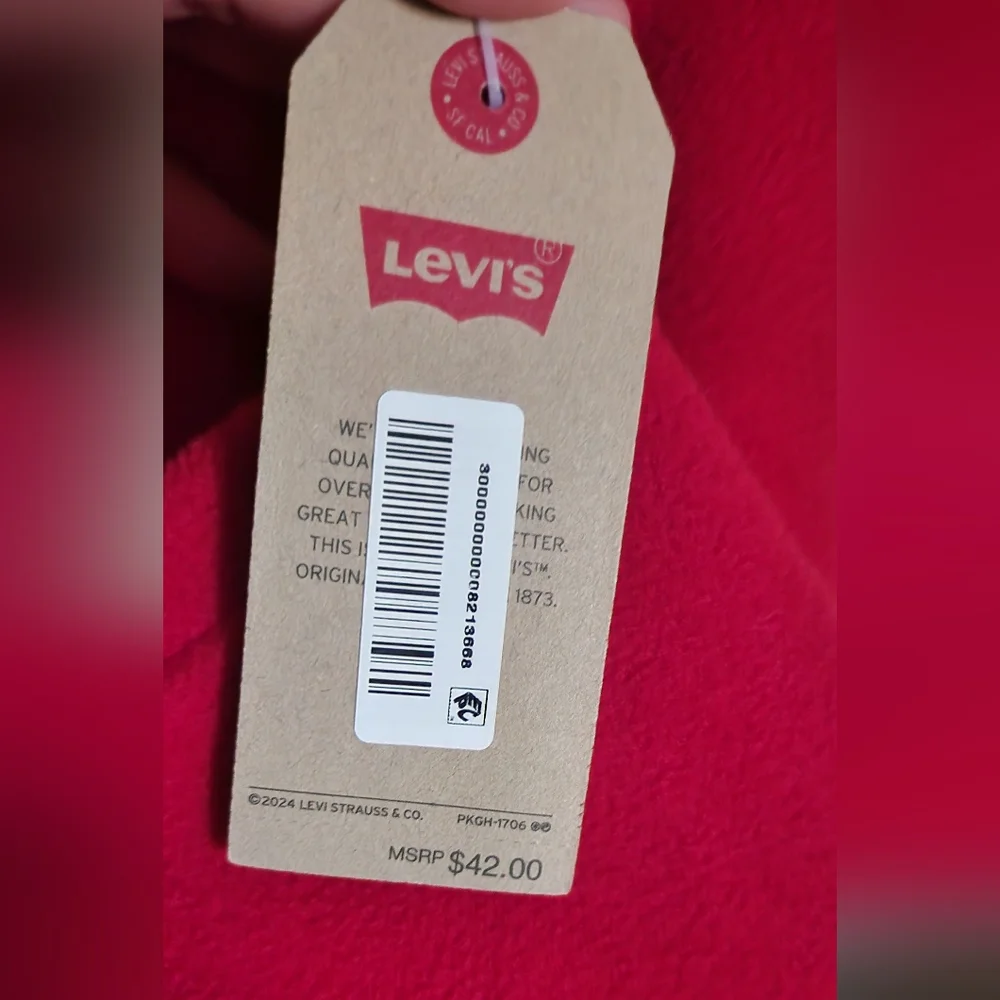 Levi's Red Kids Sweater - Picture 6 of 8